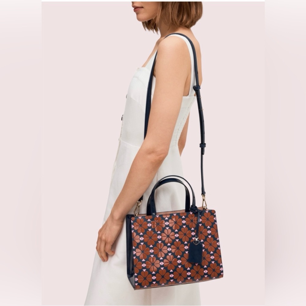 kate spade New York Sam Floral Spade Satchel